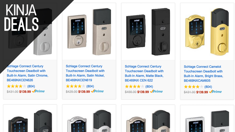 Illustration for article titled Today's Best Deals: Smart Locks, Phone Lenses, Power Outlets, and More